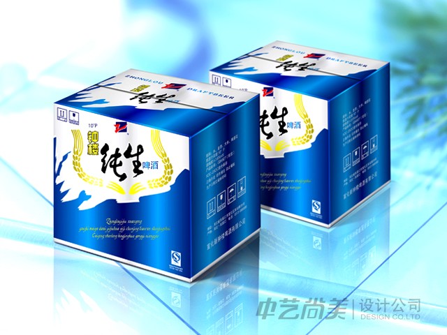 鐘樓啤酒 包裝設計