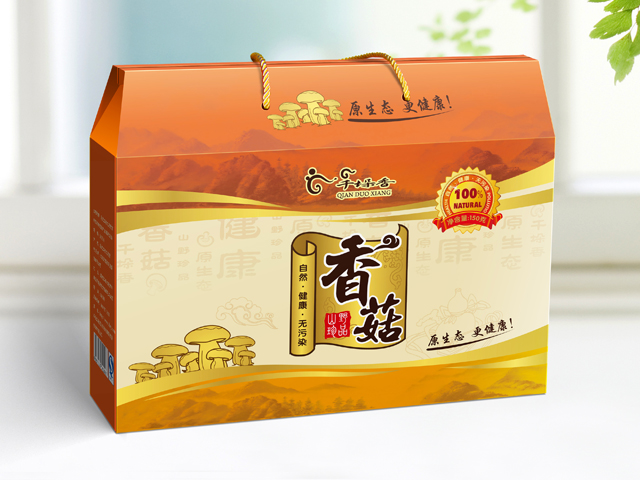 天生農業 香菇包裝設計