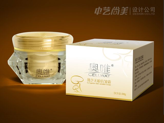 抗皺霜包裝設計